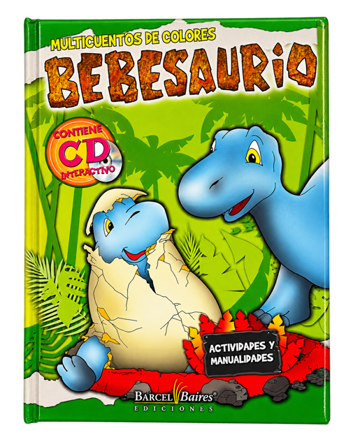 Portada de BEBESAURIO MULTICUENTOS DE COLORES