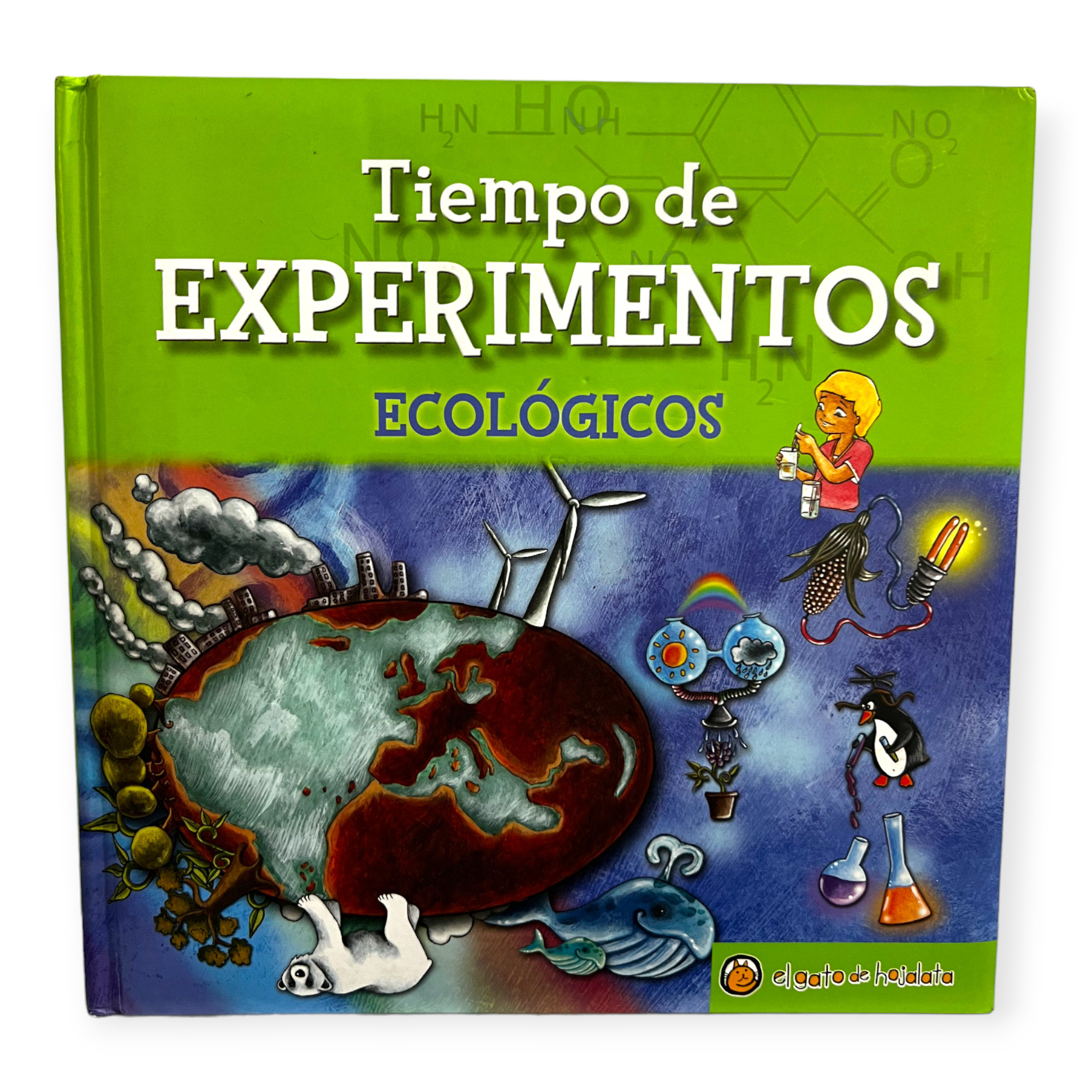 Portada de Tiempo de Experimentos Ecológicos – Ciencia para Niños