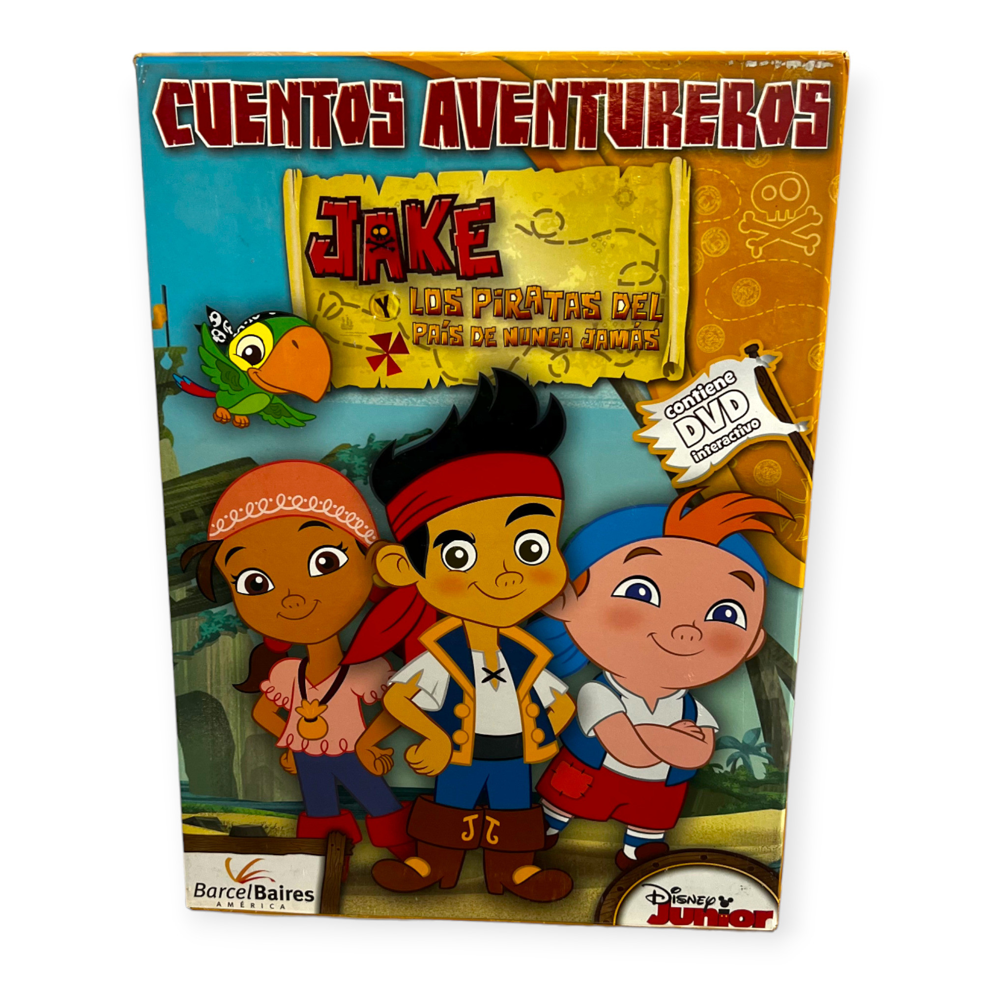 Portada de Cuentos Aventureros de Jake y los Piratas – 8 Tomos con DVD